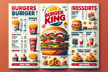 burger king menu