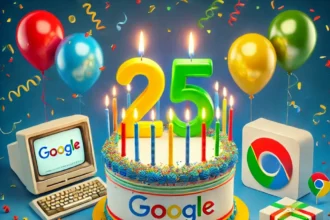 it's google's 25th birthday