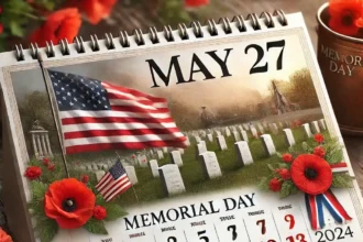 when is memorial day 2024