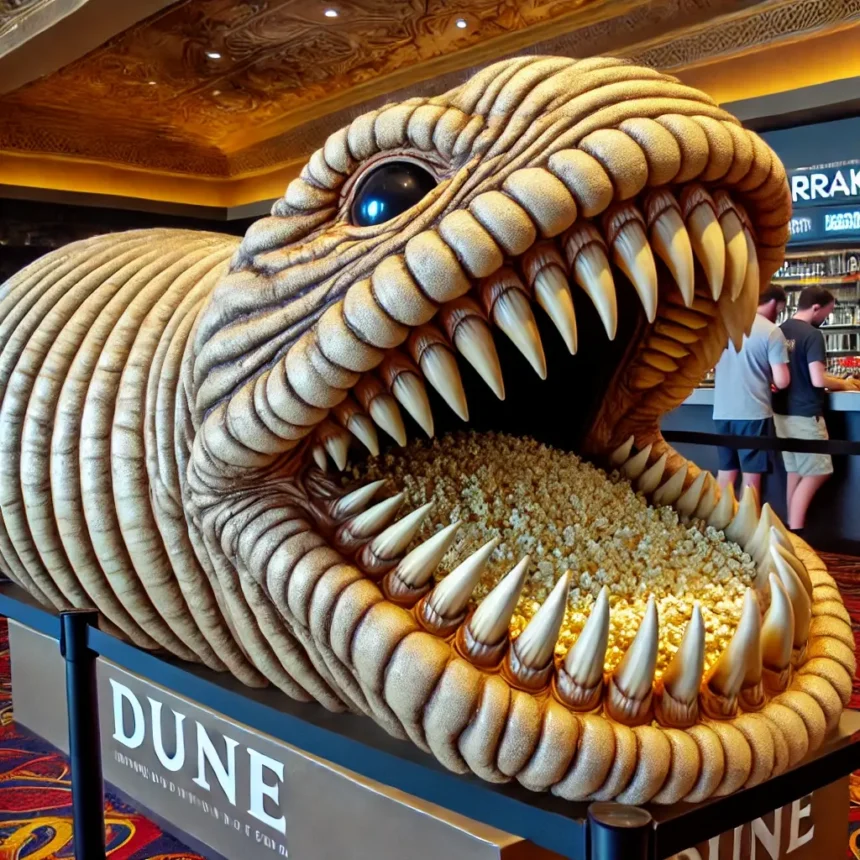 dune popcorn bucket