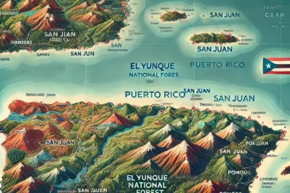 puerto rico map