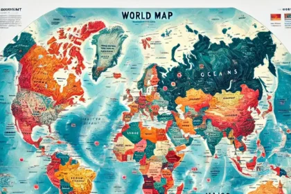 world map