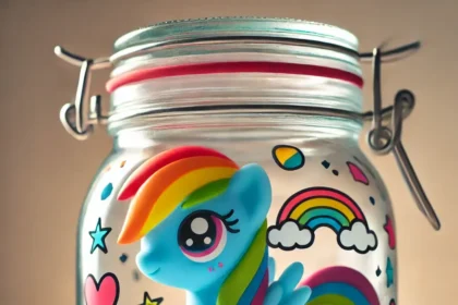 rainbow dash jar