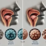 can tonsils grow back